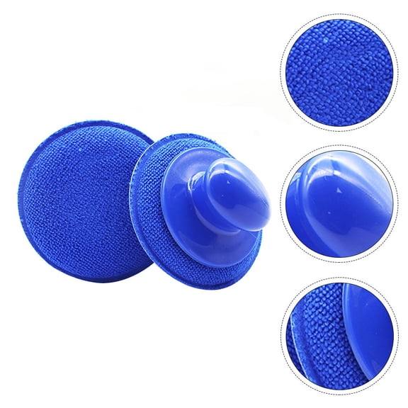 HOOWIFFY Set of 2 Car Cleaning Sponges with Handle, High Absorbency Polymer for Automotive Detailing