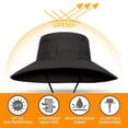 thumbnail image 3 of 60cm hat circumference summer sunscreen fisherman hat men's outdoor sunshade waterproof and breathable, 3 of 5