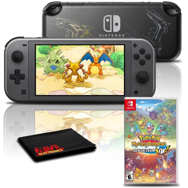 Nintendo Switch Lite Edición Dialga y Palkia con Pokemon Mystery Dungeon