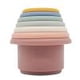 thumbnail image 2 of Tazas apilables de silicona para bebé juguetes educativos de baño para Tmvgtek bebé juguetes Montessori torre de pilas, 2 of 6