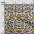 thumbnail image 1 of oneOone Coton Flex Tissu Diamant & Tourbillon Ikat Tissu Imprimé 1 Yard 40 Inch Wide, 1 of 4