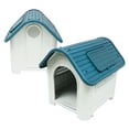 thumbnail image 2 of Casa para perro Perro Chico/Mediano con Ventana Azul, 2 of 4