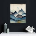 thumbnail image 5 of PIKWEEK Mountain Forest Wall Art Decor Watercolor Landscape Canvas Pictures Natural Abstract Wall Art Painting Tree Forest Poster Prints Modern Artwork for Living Room Bedroom, 5 of 5