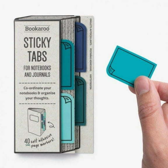 Bookaroo Sticky Tabs - Blues (Other)