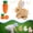 Brown, variant on Interactive Hopping Bunny with Sound and Movement, Animated Walking Rabbit with Wiggle Ears and Nose Twitch, Soft Stuffed Bunny Decor with Carrot Accessory