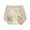Light Pink, variant on Women Panties Elongated Crotch Plus Size High Waist Breathable Brief Underwear for Women Beige L