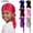 6pcs Durag for kids, variant on BEIPEGIN 6 Pack Outdoor Silky Durag for Men Durags Hats for Men Silky Velvet Durag Hats for Women