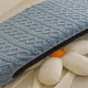 thumbnail image 3 of Nvzi funda universal de felpa para cabecero de cama, para todas las estaciones, suave y cálida, antiarañazos de gato, lavable a máquina, 150 * 65 cm (naranja)., 3 of 5