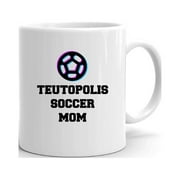 Tri Icon Teutopolis Soccer Mom Ceramic Dishwasher And Microwave Safe Mug By Undefined Gifts