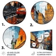 thumbnail image 3 of Designart "Pop Art Munich III" Cityscapes Metal Wall Art, 3 of 5