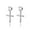 1, variant on Cross Dangle Drop Earrings for Women Men European and American Hip Hop Big Zircon Studs Earrings Jewelry Gifts
