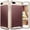 Burgundy Red / Gold / Cream, variant on iPhone 8 Plus Leather Case, Vena [vLuxe][Leather Back | Metallized Button] Slim Protective Cover for Apple iPhone 8 Plus/iPhone 7 Plus (5.5") (Burgundy Red/Gold)