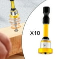 thumbnail image 1 of Puntas de destornillador de posicionamiento, herramienta de cabeza de , accesorio de alta resistencia, tornillo de acero para carpintería, broca Amarillo, 1 of 8