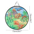thumbnail image 3 of Dsseng Clearance Children‘s Dart Board Dinosaur Sky Shape Double Competitive Throwing Toy Best Gift, 3 of 9