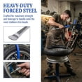 thumbnail image 2 of Tire Spoons 14.5IN, Steel Tire Changing Kit for Motorcycle Dirt Bike Lawn Tractor Bicycle and More, Include 3 Tire Removal Tool, 3 Rim Protector, 1 Valve Tool, 6 Valve Cores, 2 of 5