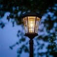 thumbnail image 4 of Gama Sonic Victorian Solar Lamp - Single Post - Black, 4 of 11