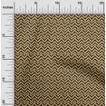 thumbnail image 1 of oneOone Cotton Silk Fabric Chevron Ikat Print Sewing Fabric BTY 42 Inch Wide, 1 of 4