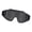 Blakc, variant on koolsoo Sports Goggles Adjustable Strap Eyeglasses for Hiking Cycling Outdoor Sports Green
