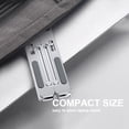 thumbnail image 4 of One pair of foldable laptop stands, laptop stand risers, computer/tablet stands, desktop computer risers, compatible with 10-15.6 inch laptops and iPads.,White, 4 of 7