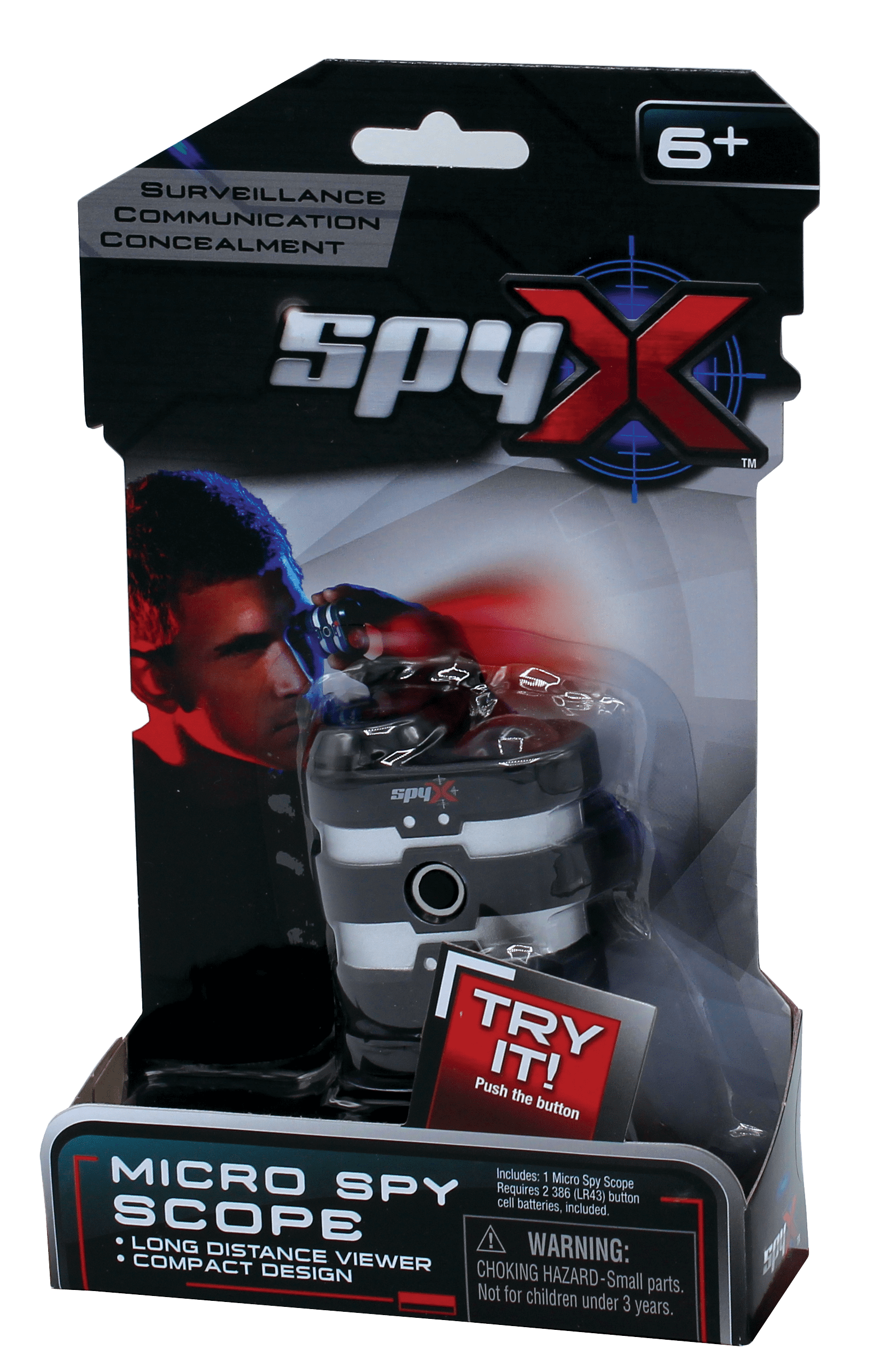 SpyX / Micro Spy Scope - Powerful Mini Monocular With Light. Spy