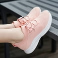 thumbnail image 3 of Vedolay Womens Slip On Sneakers Lightweight Shoes for Women Casual Slip On Deck Shoes,Pink 6.5, 3 of 4