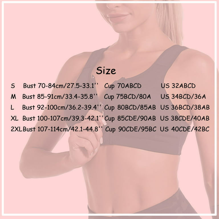 CAICJ98 Womens Lingerie Sports Bra for Women, Flow Y Back Strappy Sports  Bras M Support Yoga Gym Top with Removable Pad Purple,L 