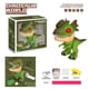 thumbnail image 1 of Juguete de papelería creativo 5 en 1, decoración de escritorio de oficina de dinosaurio desmontable, regalo de cumpleaños y Navidad para principiantes, 1 of 5