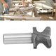 thumbnail image 4 of Woodworking Router Bit, Quickly Eliminate Edges 2 Arc Oxidized Tungsten Alloy Woodworking Groove Cutter  For Grooving ANGGREK Woodworking Milling Cutter, 4 of 8