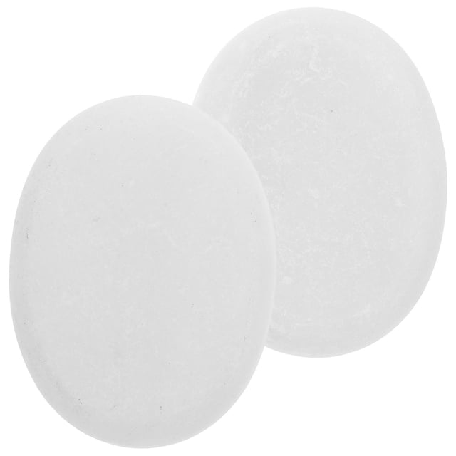 Raindrops 2pcs Set Natural Marble Massage Stones Set For Essential Oil Massagers For Relaxation And Wellness