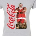 thumbnail image 3 of Coca-Cola - Vintage Santa With Presents - Juniors Fitted Graphic T-Shirt, 3 of 5