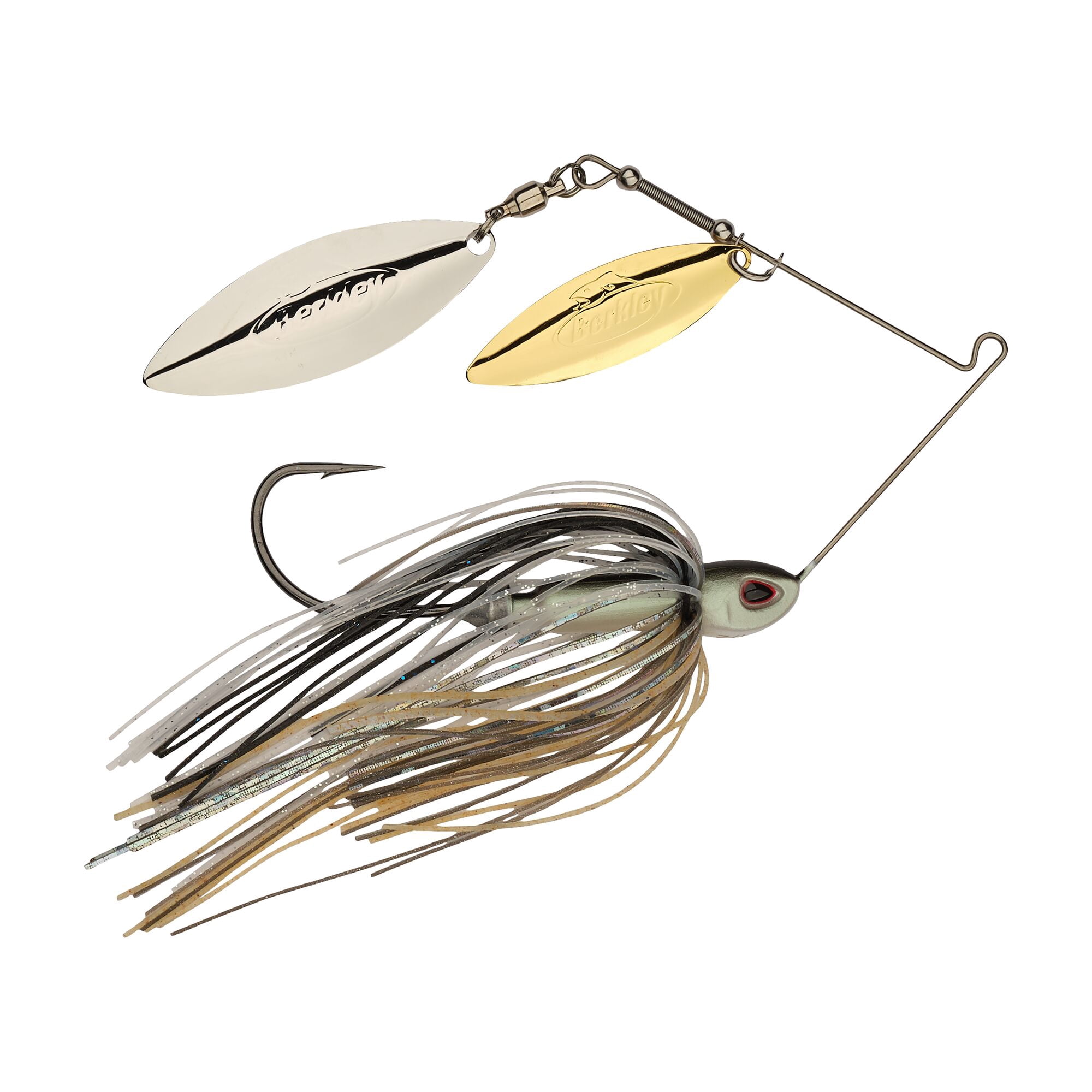 Berkley Power® Blade Compact, Spinnerbaits, Shad Spawn/Gold + Silver (1-count)