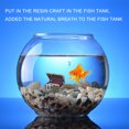 thumbnail image 2 of Aquarium Treasure Box Decor Fish Tank Craft Fish Tank Decoration (Red), 2 of 9