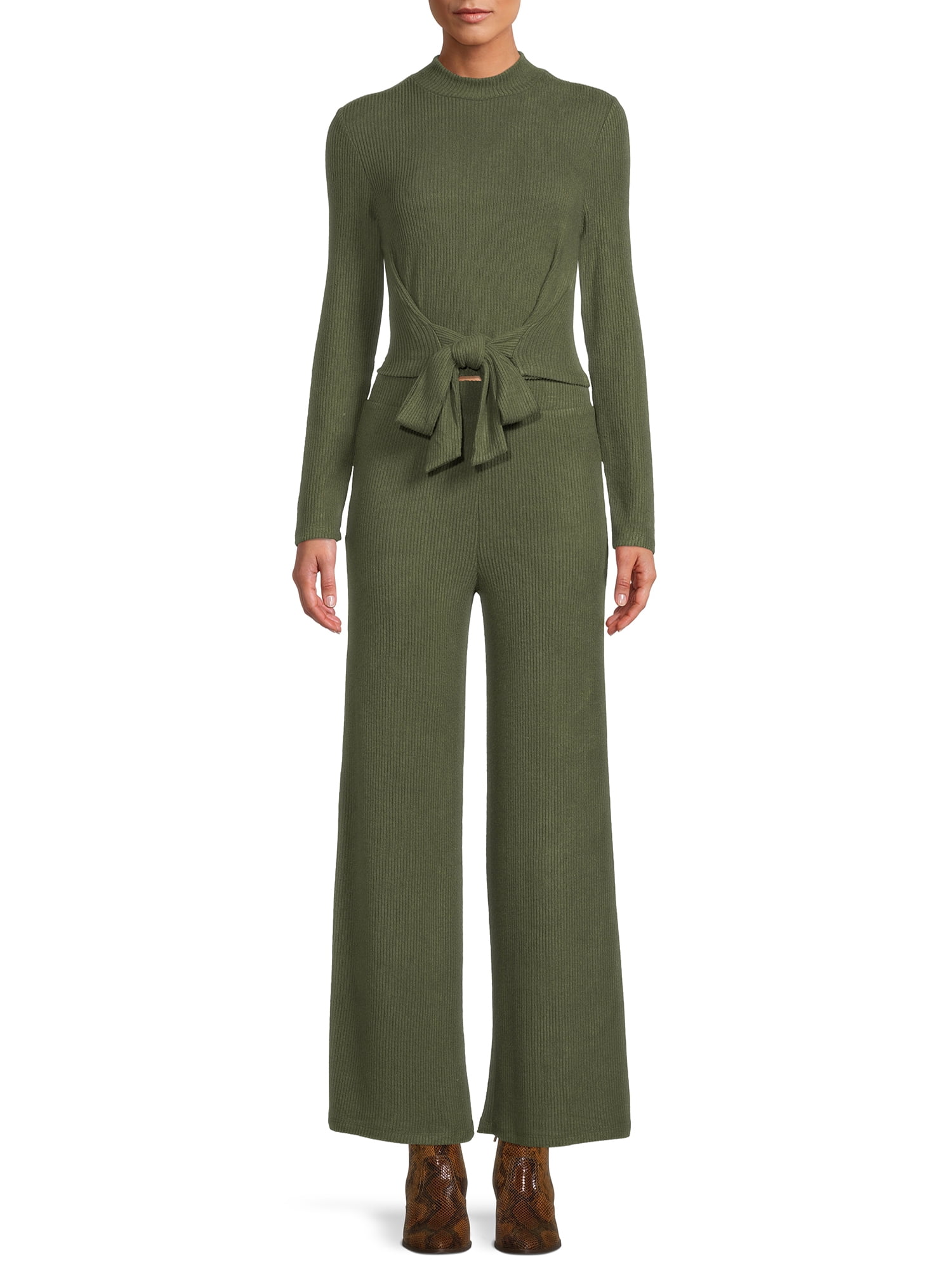 no boundaries mock neck tee