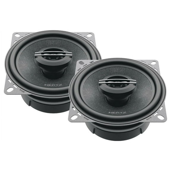 Hertz Cento Series CX100 4" Two-Way Coaxial Speakers - Pair