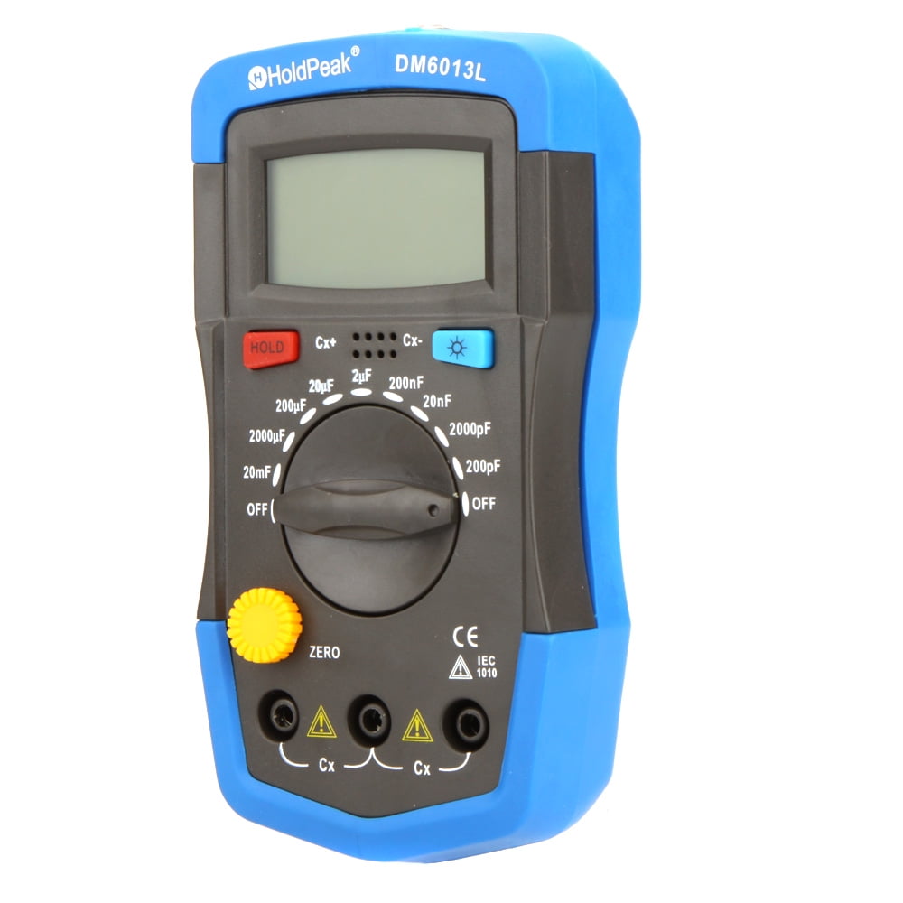 DM6013L Handheld Digital Capacitance Meter Capacitor w/ LCD Backlight