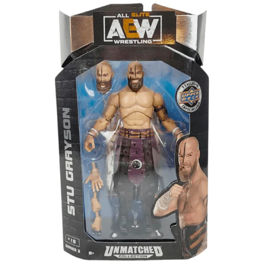 AEW Unmatched - All Elite Wrestling - 6 inch John Silver