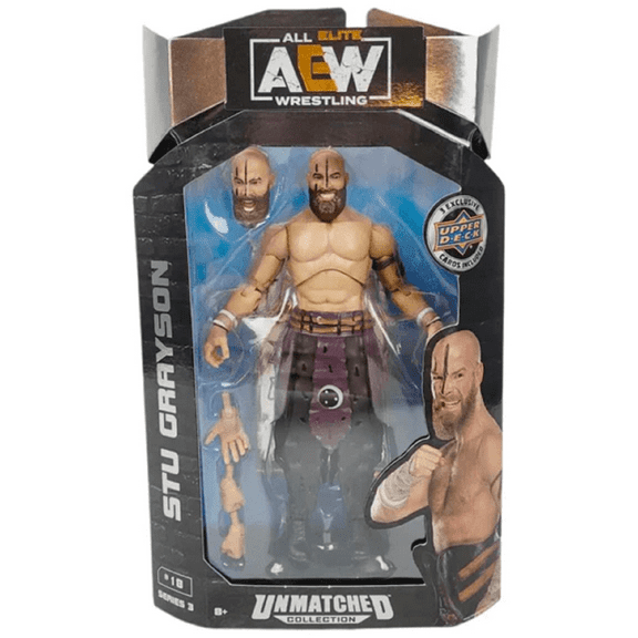 Stu Grayson AEW Unmatched Series 3 Action Figure