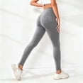thumbnail image 6 of Stamzod High Waisted Leggings for Women Knit Ribbed Butt Lifting Leggings Fall Winter Stretchy Workout Yoga Pants, 6 of 8