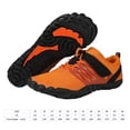 thumbnail image 2 of Zapatos Hombre Mujer Playa Natación Cómodos Agua Antideslizantes Agua ( 43) Naranja, 2 of 9