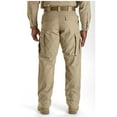 thumbnail image 3 of 5.11 Work Gear Men's Ripstop TDU Work Pants, Adjustable Waistband, Lightweight Bottom, TDU Khaki, X-Small, Short, Style 74003, 3 of 4