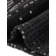 thumbnail image 5 of INSPIRAR CHIC Mono de lentejuelas para mujer de un hombro, transparente, de piernas anchas, traje de fiesta S negro, 5 of 6