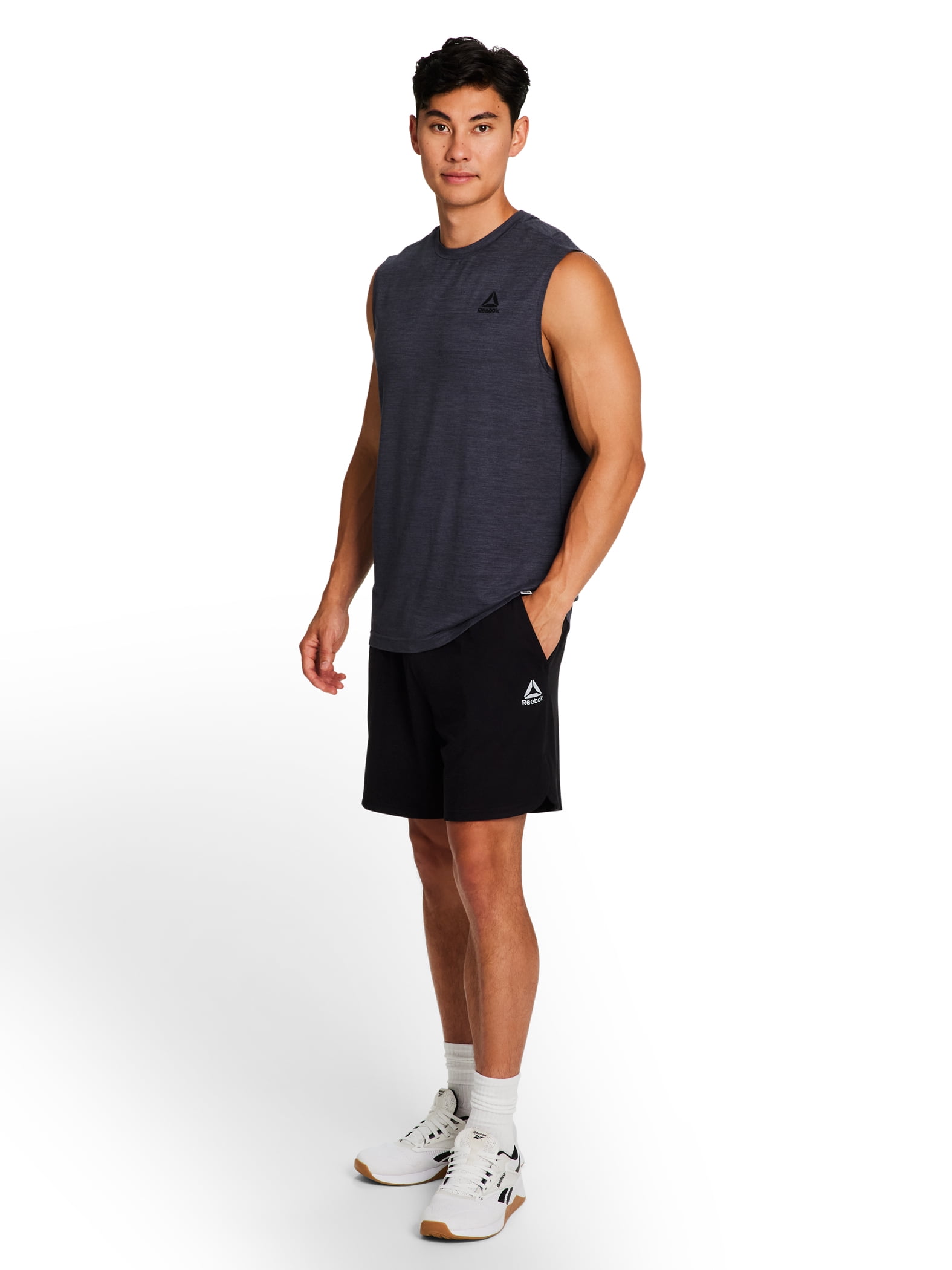 Reebok Men's and Big Men's Legacy Muscle Tee, Size XS-5XL