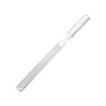 thumbnail image 4 of Limas de uñas para pulir uñas, acero inoxidable, profesionales para uso doméstico y en salones, limas para lijar uñas , 2 Lados, 180 Plata, 4 of 8