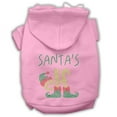 thumbnail image 1 of Santa's Elf Rhinestone Dog Hoodie Light Pink Xl (16), 1 of 1