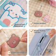 thumbnail image 5 of Large capacity pencil case, Cute girl pencil case Transparent Large pencil bag School supplies (Blue dog), 5 of 5