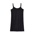 thumbnail image 2 of Sonducket Chaleco de Modal para mujer, cuello en U, piel agradable al desnudo, vestido deslizante, camisones con tirantes, ropa interior de talla grande Prendas para la parte del cuerpo Negro METRO Sonducket AP011308-12B, 2 of 6