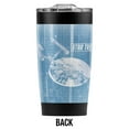 thumbnail image 2 of Star Trek/Enterprise Blueprint Stainless Steel Tumbler 20 oz Coffee Travel Mug/Cup, Vacuum Insulated & Double Wall with Leakproof Sliding Lid | Great for Hot Drinks and Cold Beverages, 2 of 7