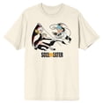 thumbnail image 5 of Soul Eater Maka Albarn & Black Star Clash Crew Neck Short Sleeve Natural Men's T-shirt-XL, 5 of 7