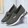 thumbnail image 2 of Women's Walking Shoes New Wove Breathable Soft Orthopedic Comfortable Slip-On Sneakers for Women Indoor Outdoor Casual Athletic Work Shoe, 2 of 5