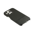 thumbnail image 2 of ShellTech Leather Cover for iPhone 14 Pro Max, Ultra Thin PC Hard Phone Case Premium Metal Raised Lens Protection Cover,Black, 2 of 13
